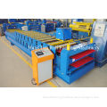 20m/min Red Panel Double Layer Roll Forming Machine Roofing Sheet Forming Machine